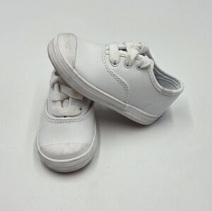 Keds little kids Champion Toe Cap white sneakers size 6
